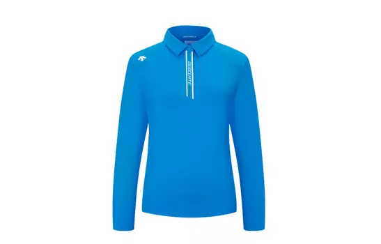 Женская рубашка-поло GOLF PRO DESCENTE, BK-BLACK