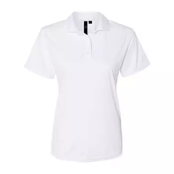 Женская рубашка-поло из полиэстера Sierra Pacific Value, белый