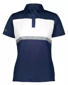 Женская рубашка-поло Prism Bold Holloway, темно-синий/белый