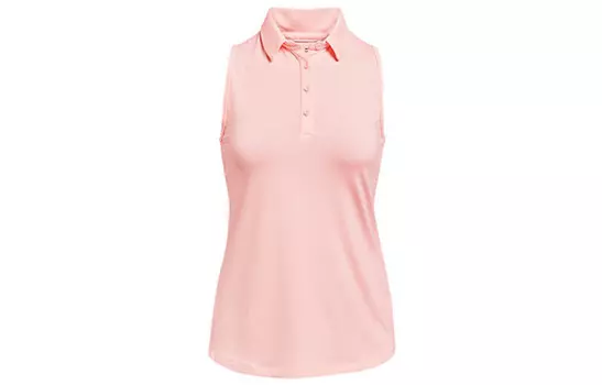 Женская рубашка поло Under Armour, цвет Pink