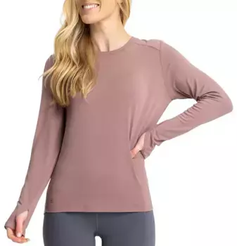 Женская рубашка с длинным рукавом Free Fly Bamboo Shade II, цвет Fig