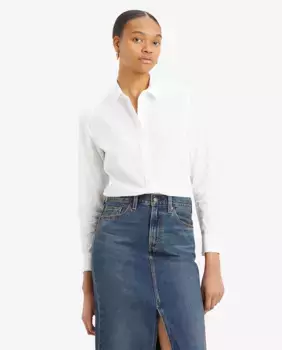 Женская рубашка с длинным рукавом Levi's, белый