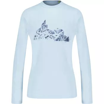 Женская рубашка с длинным рукавом Lidkping Meru, синий