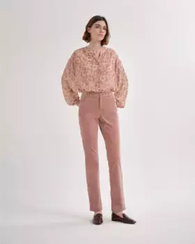 Женская рубашка с длинными рукавами и рубашечным воротником Lasserre, розовый