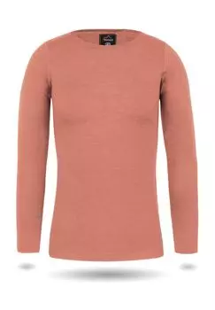 Женская рубашка с длинными рукавами из мериноса Mandurah normani, розовый