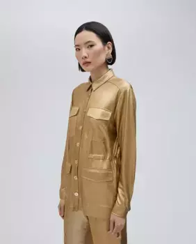 Женская рубашка с длинными рукавами Lola Casademunt, золотой