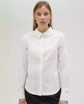 Женская рубашка с длинными рукавами Lola Casademunt, белый