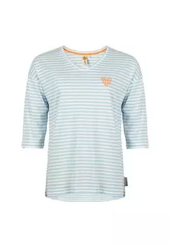 Женская рубашка с длинными рукавами Love модный свитер - круглый вырез и узор ROADSIGN australia, белый