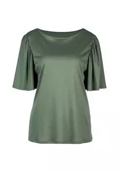 Женская рубашка с коротким рукавом CALIDA, цвет Laurel Green Xxs