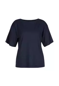 Женская рубашка с короткими рукавами для глубокого сна CALIDA, цвет Dark Lapis Blue Xxs