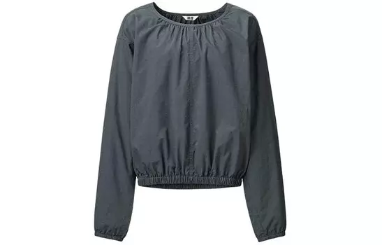 Женская рубашка U Collection Uniqlo, асфальтово-серый