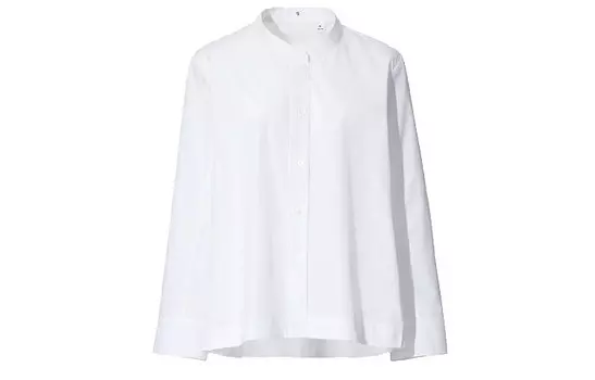 Женская рубашка UNIQLO, белый