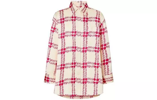 Женская рубашка UNIQLO, бежевый