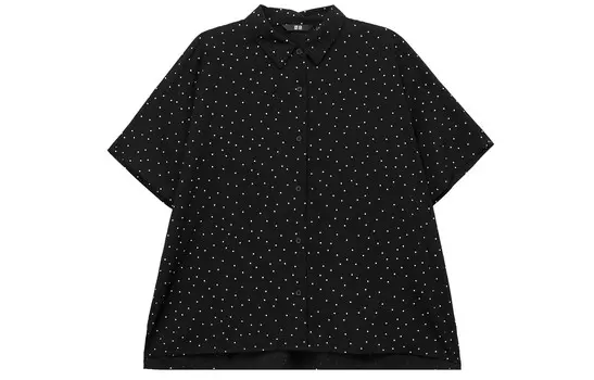 Женская рубашка UNIQLO, цвет Black