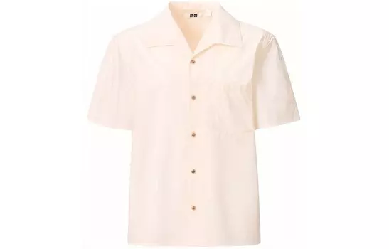Женская рубашка Uniqlo U Collection, розовый