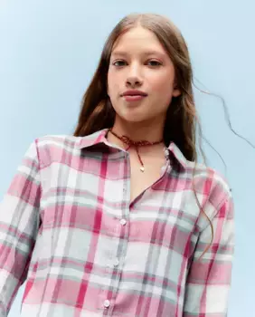 Женская рубашка viyela с длинным рукавом Green Coast, цвет Granate