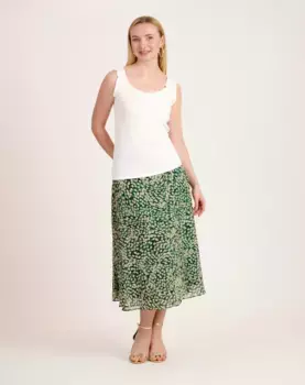 Женская рубчатая футболка свободного кроя Naf Naf, цвет Crudo