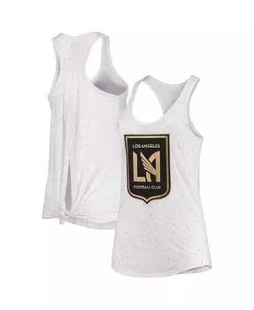 Женская серая майка с принтом LAFC Velocity Racerback Concepts Sport, белый