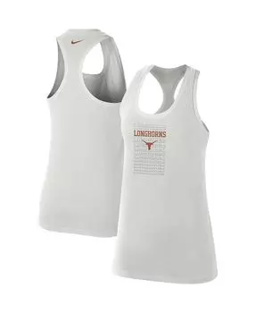 Женская серая майка Texas Longhorns Game Time Nike, серый
