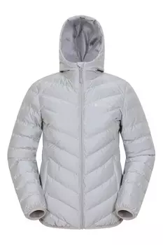 Женская сезонная водонепроницаемая стеганая куртка Mountain Warehouse, серый