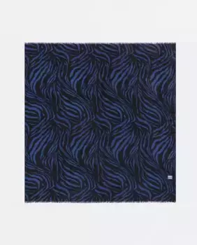 Женская шаль с принтом зебры Bimba y Lola, черный