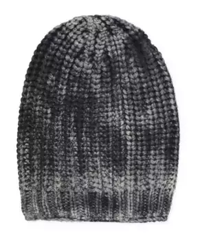 Женская шапка из плетеной шерсти и кашемира Avant Toi, серый