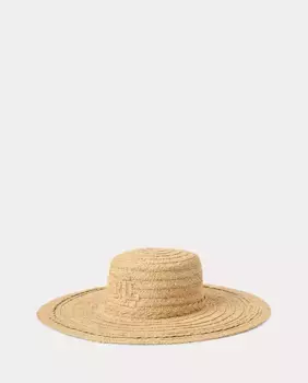 Женская шапка из рафии Lauren Ralph Lauren, натуральный