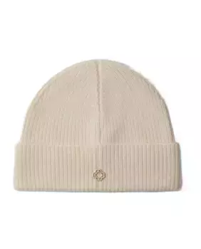 Женская шапка из шерсти и кашемира Maje, белый