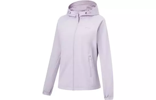 Женская шелковая куртка LiNing Purple