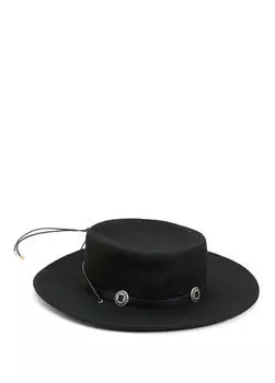 Женская шерстяная шляпа Ferruccio Vecchi, черный