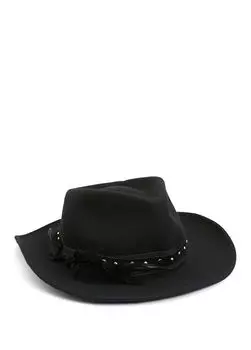 Женская шерстяная шляпа Ferruccio Vecchi, черный