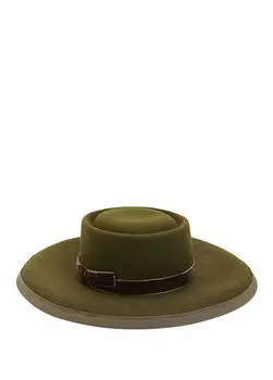 Женская шерстяная шляпа Ferruccio Vecchi, хаки