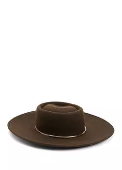 Женская шерстяная шляпа Ferruccio Vecchi, коричневый