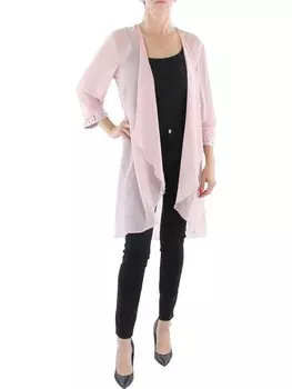 Женская шифоновая прозрачная куртка SLNY, цвет Faded Rose