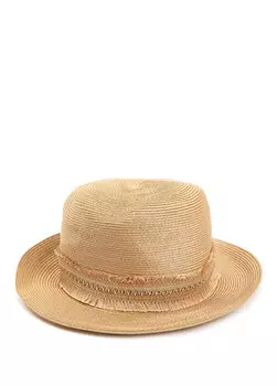 Женская шляпа из натурального камня с кисточками Ferruccio Vecchi