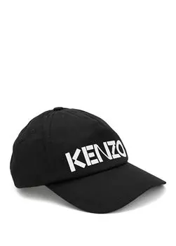 Женская шляпа с логотипом Kenzo, черный