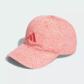 Женская шляпа с принтом Adidas, цвет Preloved Scarlet