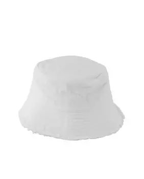 Женская шляпа-ведро Pieces, белый