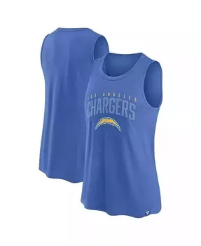 Женская синяя майка Los Angeles Chargers Classic Rhine безрукавка Fanatics, синий