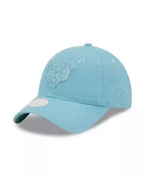Женская синяя регулируемая кепка Chicago Bears Core Classic 2.0 в тон 9Twenty New Era, синий