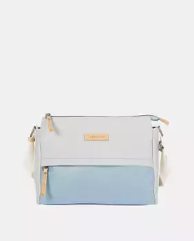 Женская синяя сумка через плечо на молнии Ventis