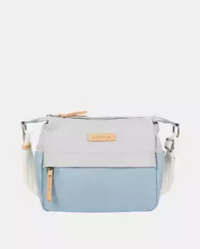 Женская синяя сумка через плечо на молнии Ventis