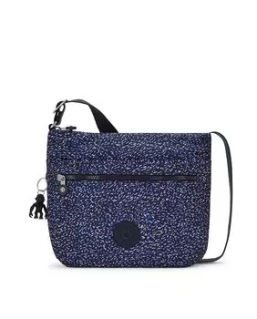 Женская синяя сумка через плечо с принтом на молнии Kipling, синий