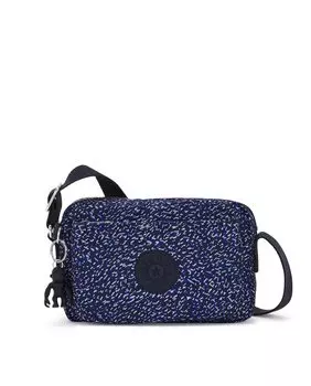 Женская синяя сумка через плечо с принтом на молнии Kipling, синий