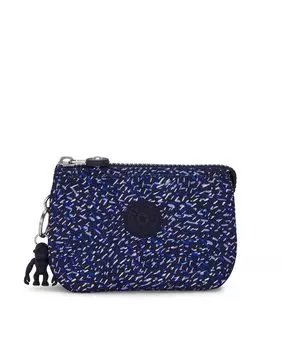 Женская синяя сумочка на молнии Kipling, синий