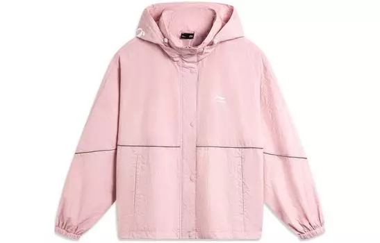 Женская солнцезащитная одежда LiNing, светло-розовая