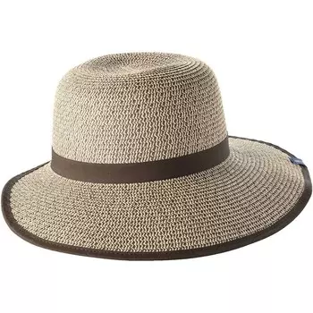 Женская солнцезащитная шляпа Lands End Facesaver Lands' End, цвет Multi Brown