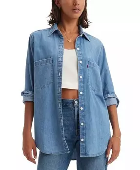 Женская спецодежда Hasina Классическая хлопковая туника Levi's, синий