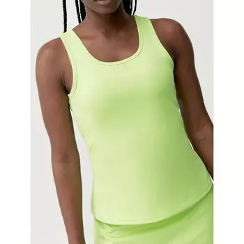 Женская спортивная футболка без рукавов для йоги Davis Born Living Yoga, цвет verde