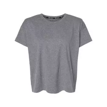 Женская спортивная футболка Champion Soft Touch, цвет ebony heather